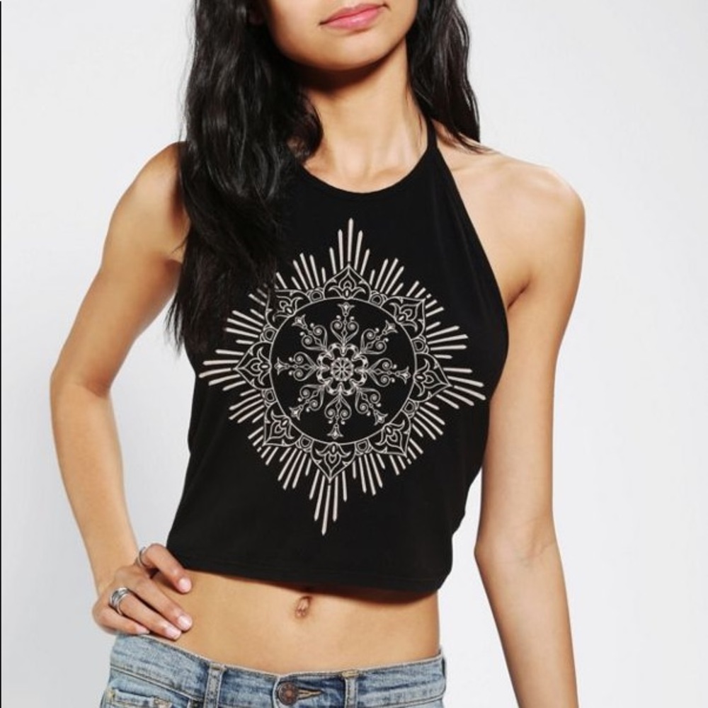 Truly Madly Deeply UO Boho Sun Halter Top